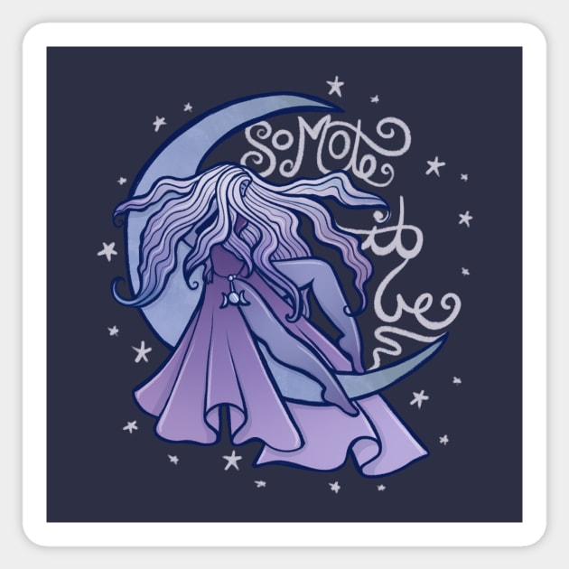 So mote it be Sticker by bubbsnugg